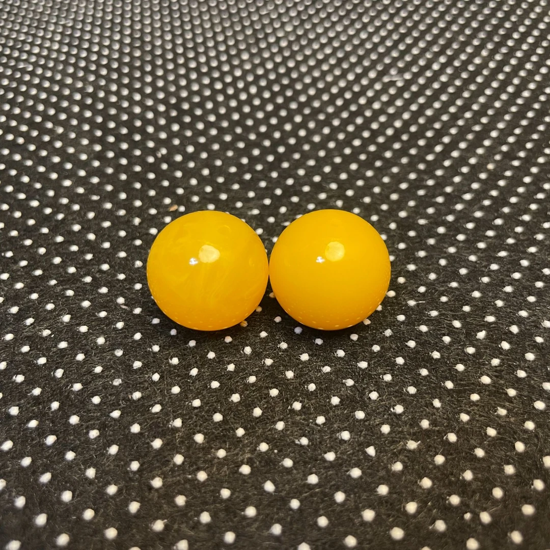 【新人福利】黄色串珠DIY配件散珠饰品