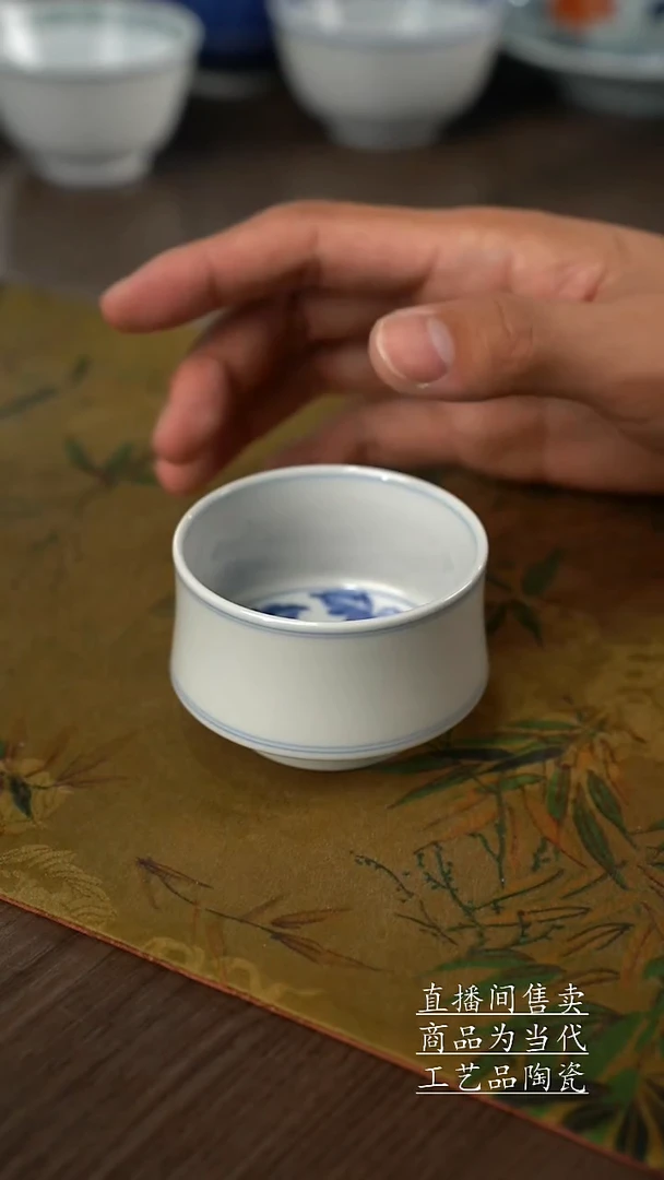 瓷片景德镇手工手绘陶瓷