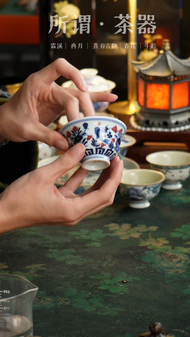 景德镇手工手绘杯子小压手