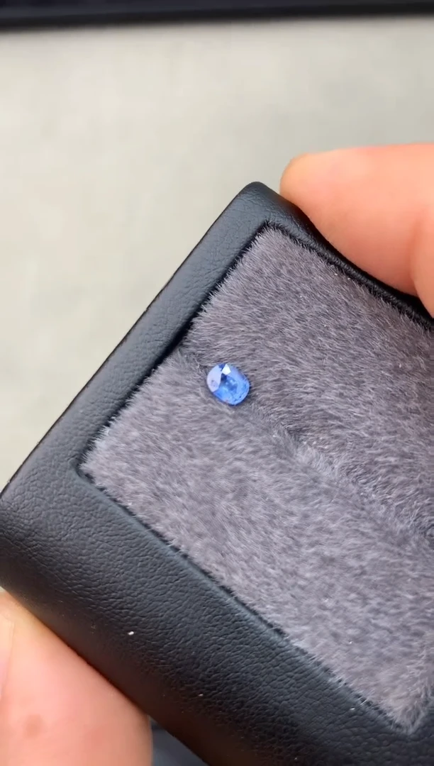 【闪购商品】定制蓝宝石裸石未镶嵌0.48ct 缅甸无烧彩色蓝宝石
