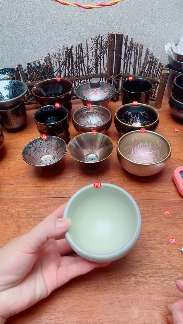 茶盏70号建盏工匠茶器