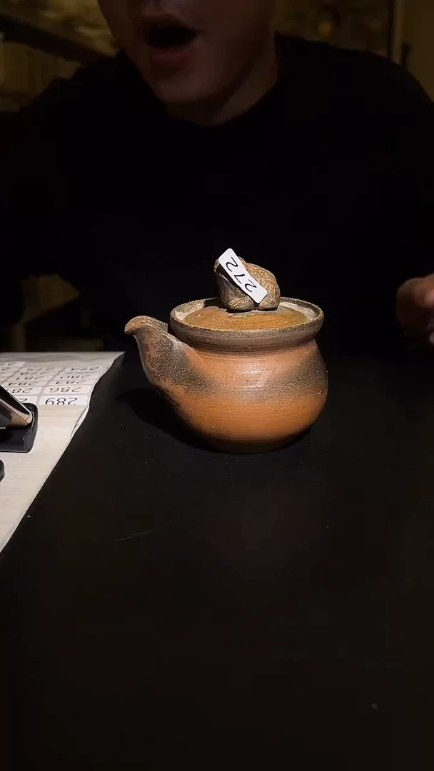 泥舍柴烧精品手工茶器