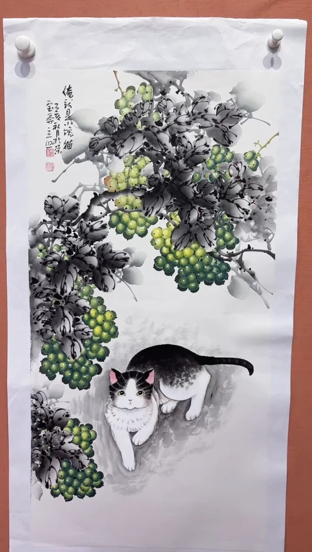 国画师立照老师国画作品