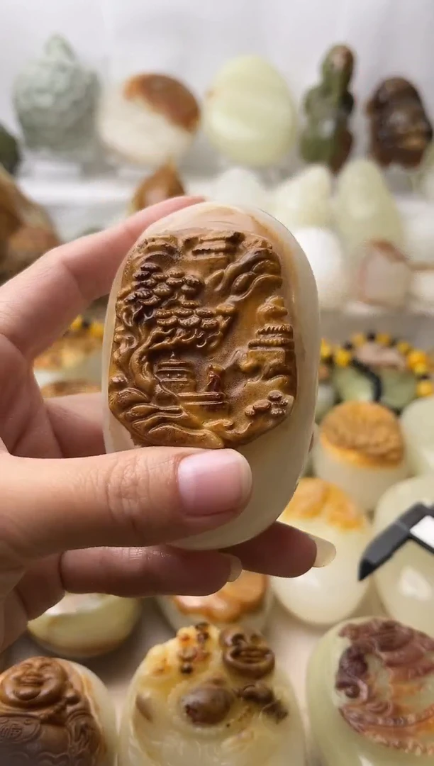 石材古青石棉纹正常不退换山水