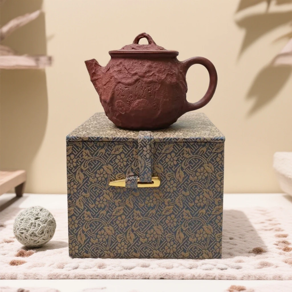 连鑫《手捏紫砂壶》