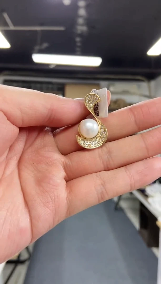 【闪购商品】淡水珍珠吊坠(不含链)未镶嵌多样性发其一颜色微差