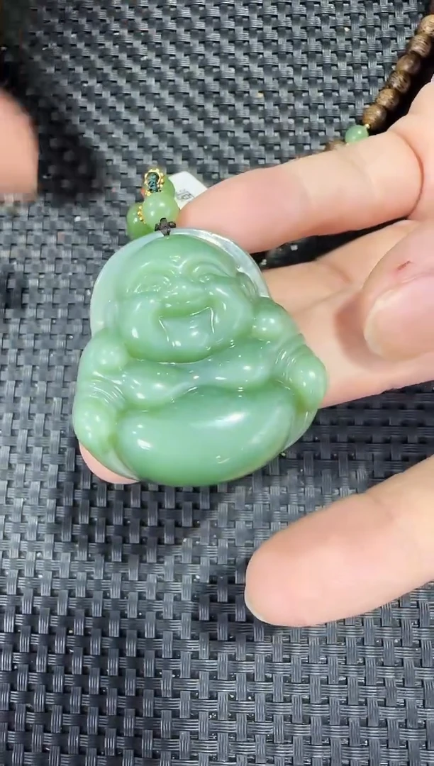 【闪购商品】和田玉（碧玉）吊坠未镶嵌佛公