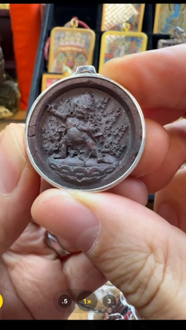 【闪购商品】装裱画金刚手-与实物略有差异介意者勿拍