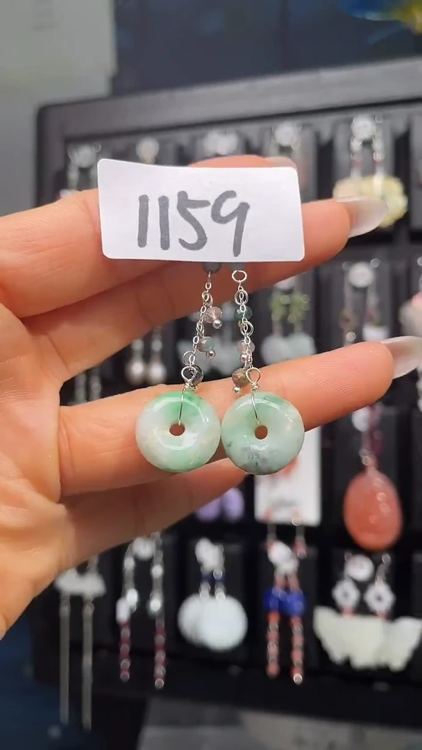 银S925镶嵌耳饰紫晶喜欢拍微瑕