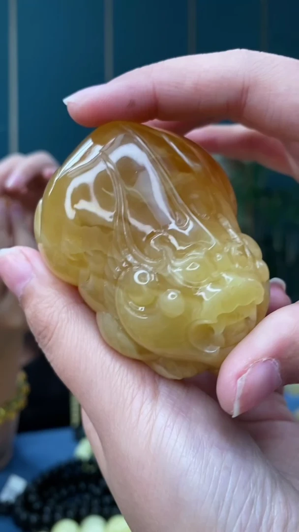 未镶嵌琥珀裸石5/13-GM-#107