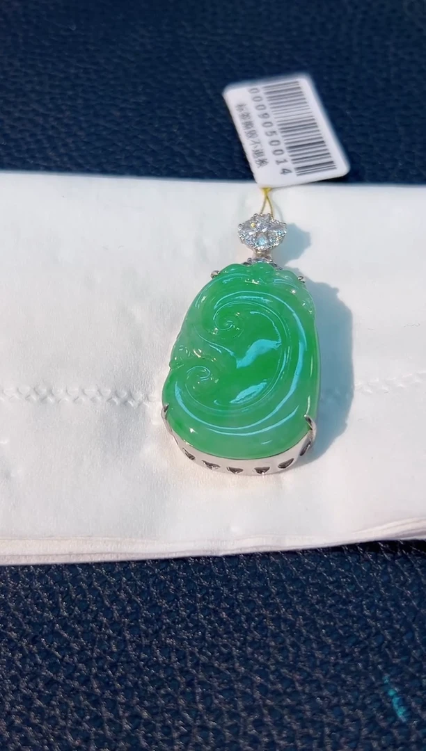 颈饰未镶嵌翡翠 缅料A货/支持复检/一件