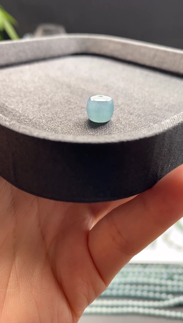未镶嵌手链翡翠散珠卡10MM老型珠