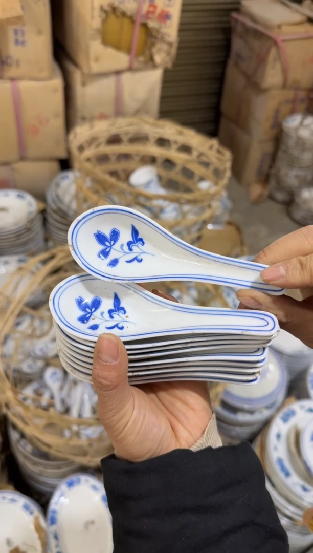 【闪购商品】摆件兰花勺子支丁烧微瑕介意勿拍