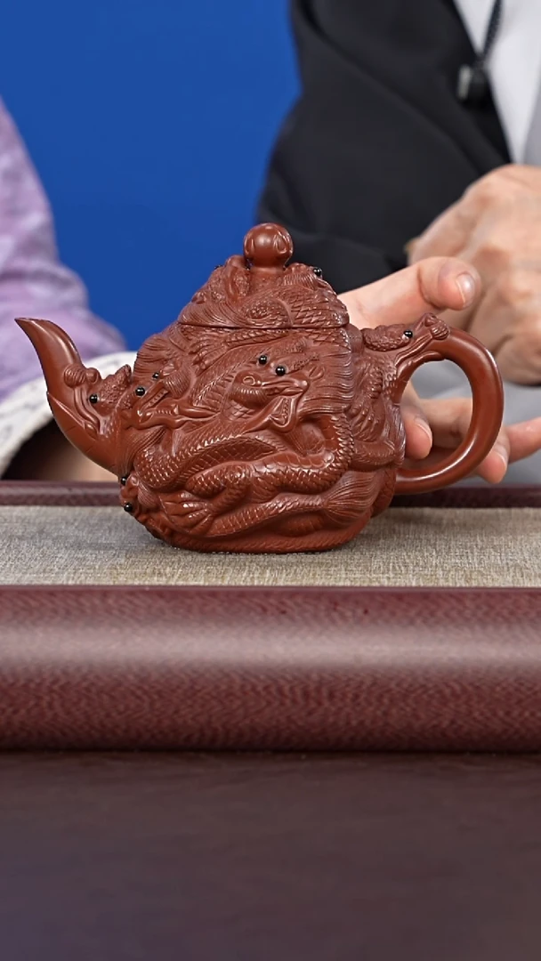 紫砂茶壶供春道婷婷紫砂61
