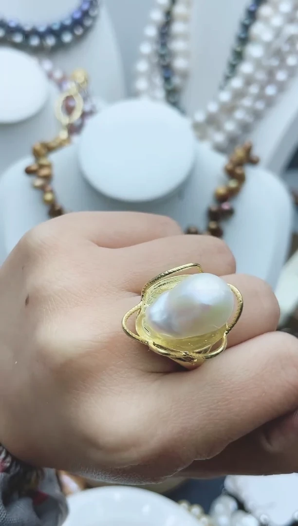 【闪购商品】淡水珍珠颈饰钛钢1