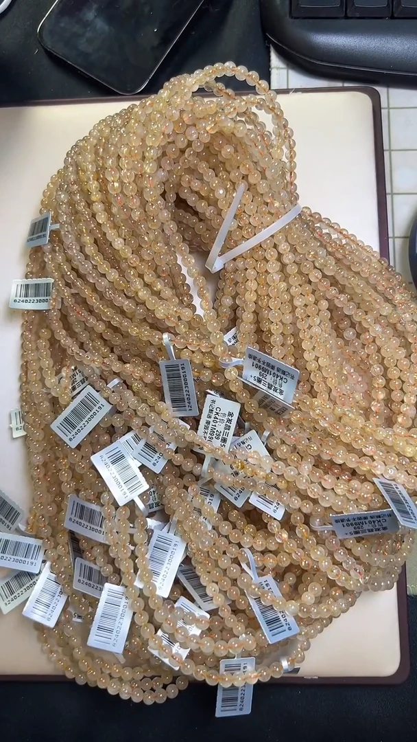 【闪购商品】水晶手链未镶嵌CK401约5mm多样性发一件