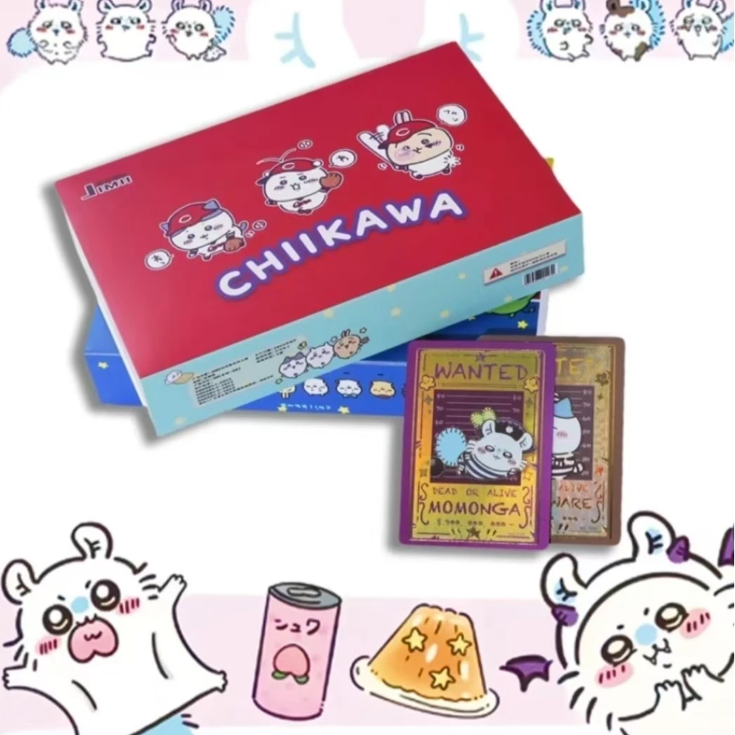 【拆盒】国产二创JIMII极米潮玩chiikawa吉伊卡哇第二弹盲盒卡牌