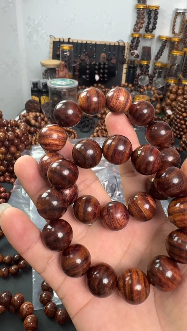 手串/手链黄花梨/降香黄檀199米1.8规格41g沉水海黄手串