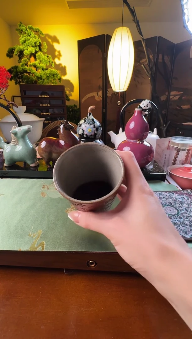 可乐杯(枣红)