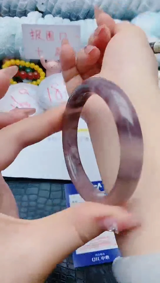 石英质玉手镯未镶嵌w253+57-58