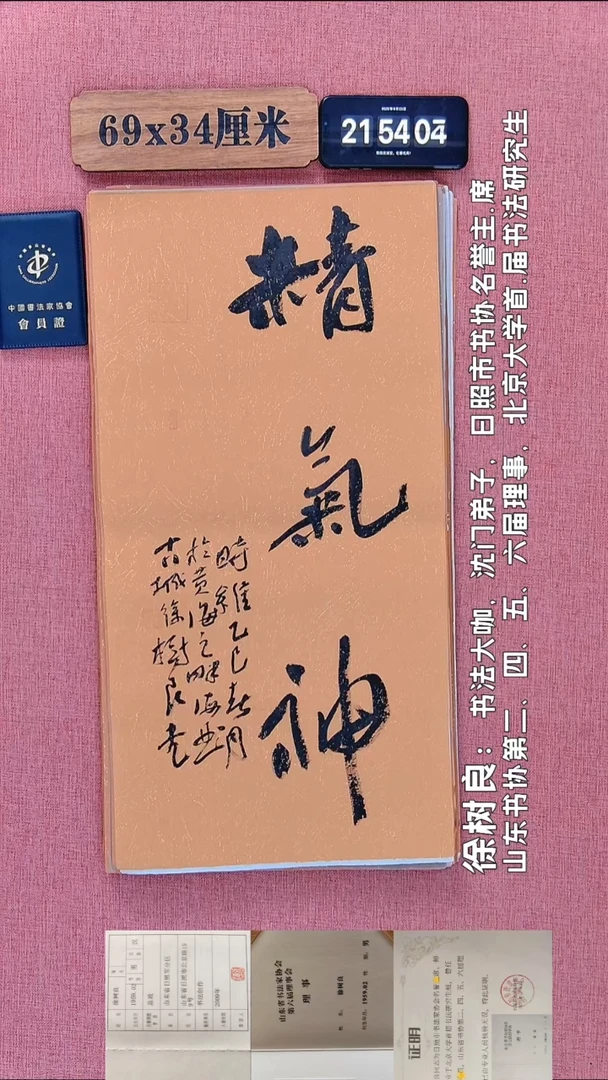 书法217         徐老师书法作品