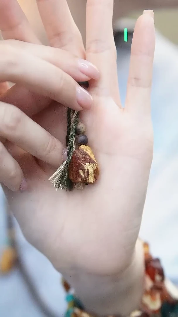 裸石琥珀未镶嵌*蜜蜡提溜*活扣头可拆*百搭手串项链