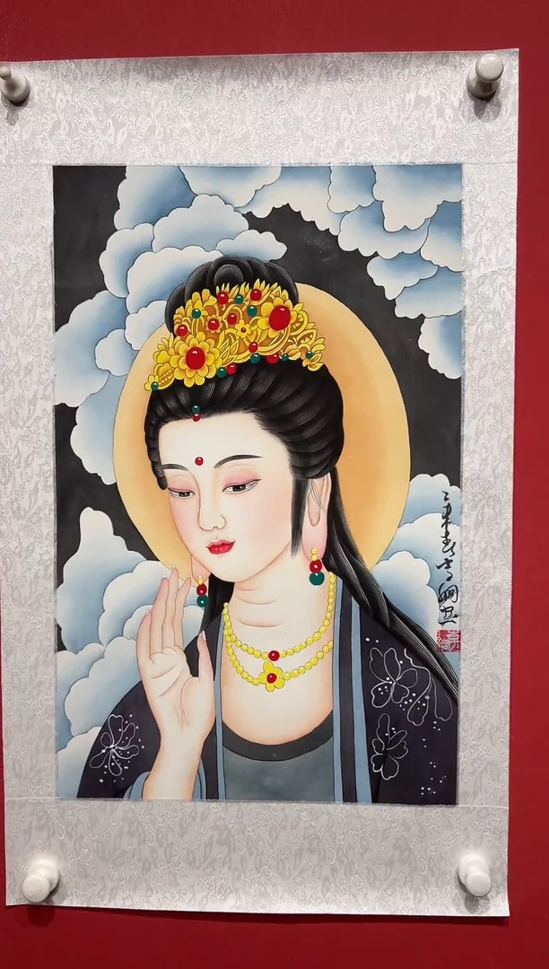 国画李纲-2.7平尺-国画作品