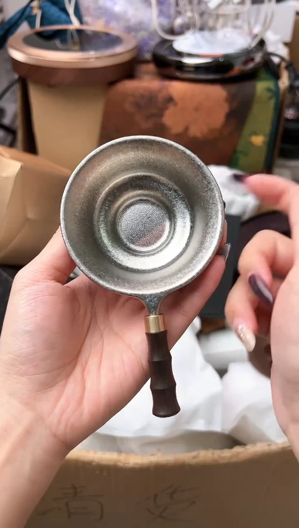 纯钛茶漏    冰晶