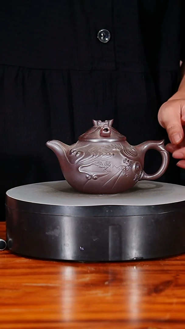 宜兴原矿紫砂壶茶壶250C