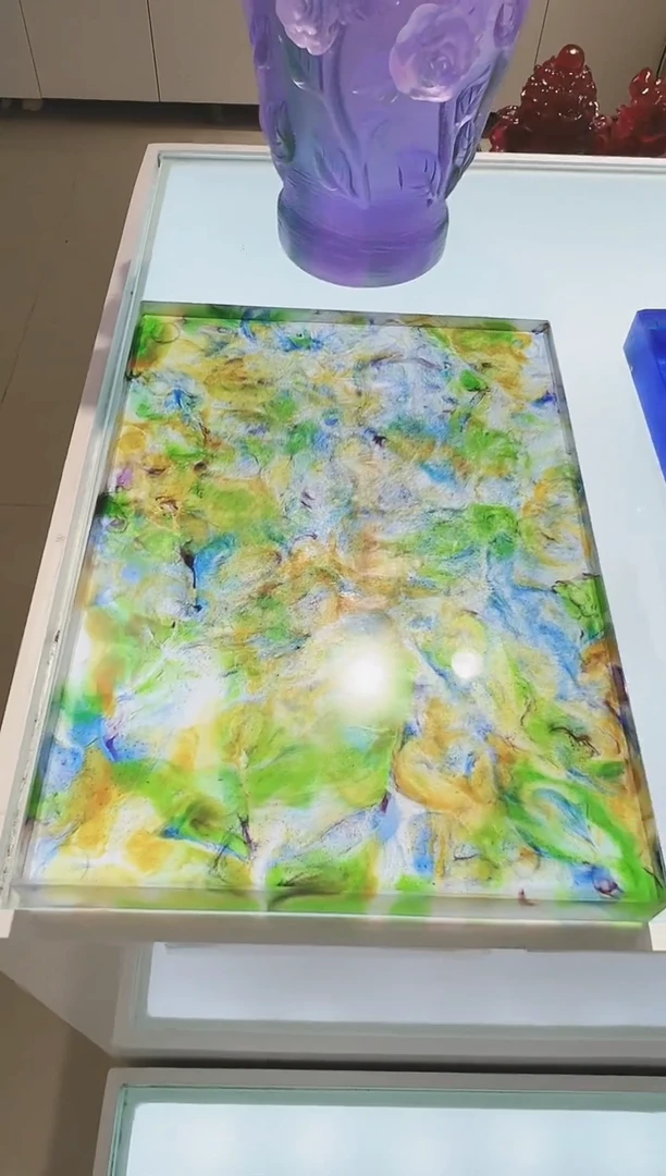 手工艺品琉璃古法琉璃干泡台