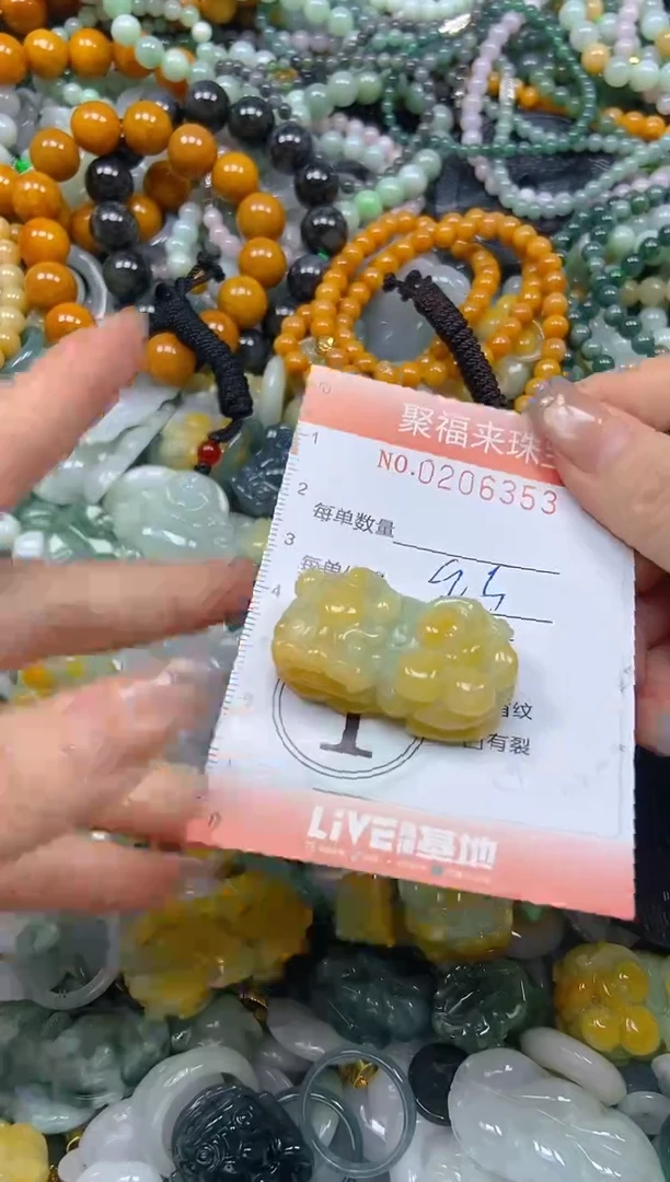 翡翠未镶嵌颈饰闪购0206353