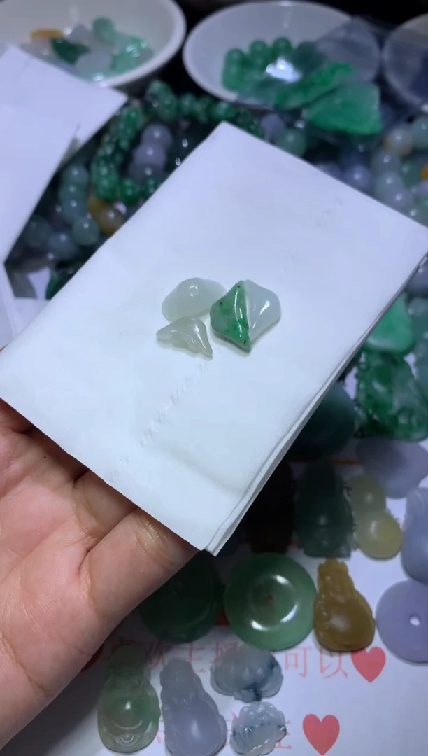 翡翠挂件未镶嵌MJX051693