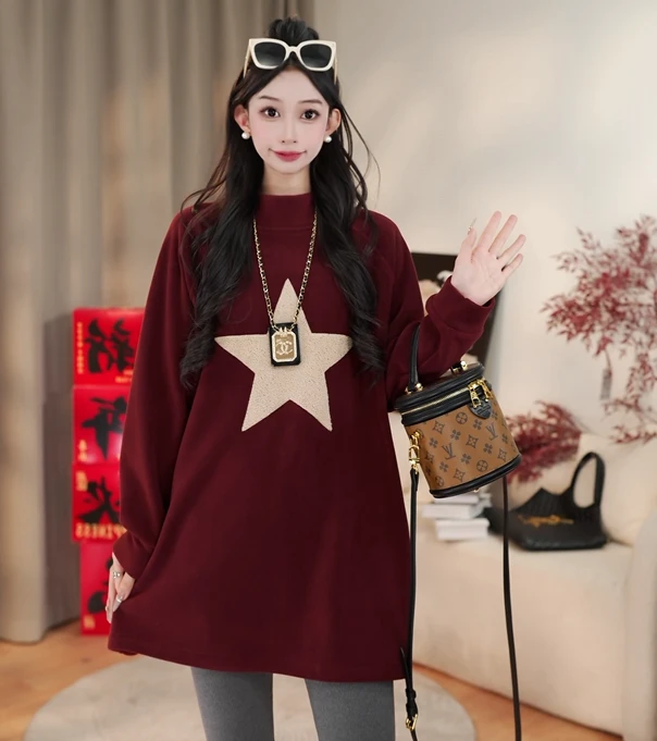 ll秋冬新款韩式百搭气质感卫衣241287