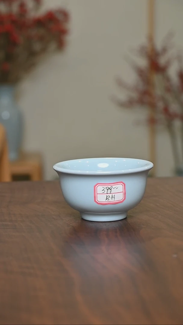 【闪购商品】其他18#微瑕天青釉朱晓辉款压手杯110毫升