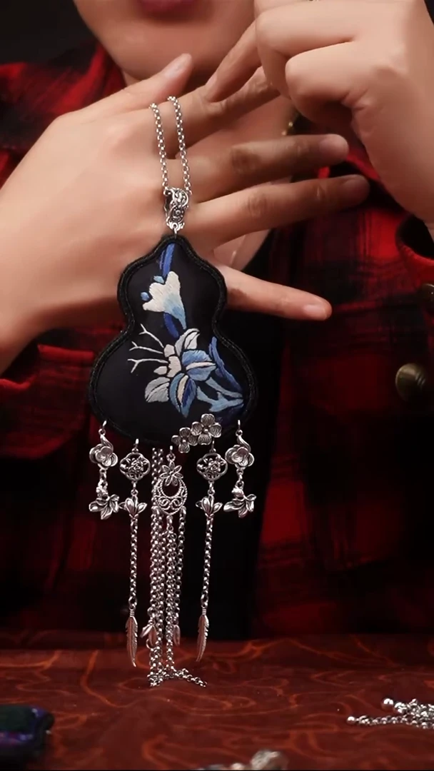 刺绣020  高吉文创 直播老绣