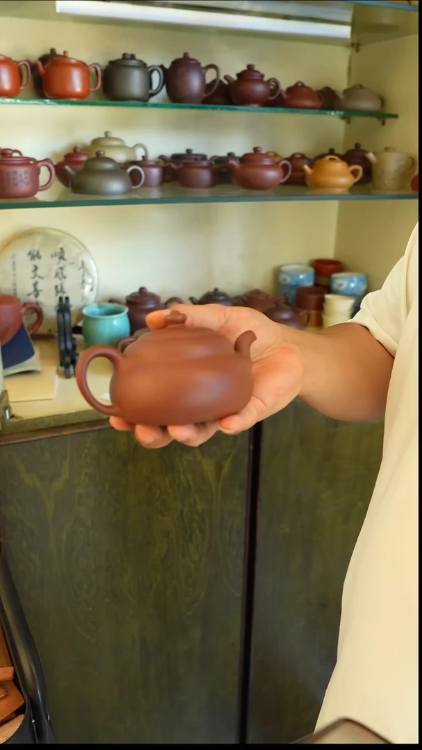 茶壶紫砂紫砂壶11 底槽清