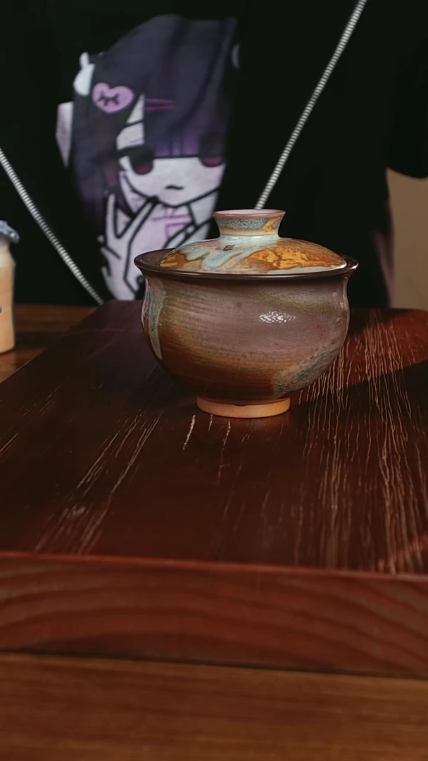 572木鱼炻纯手工茶器L