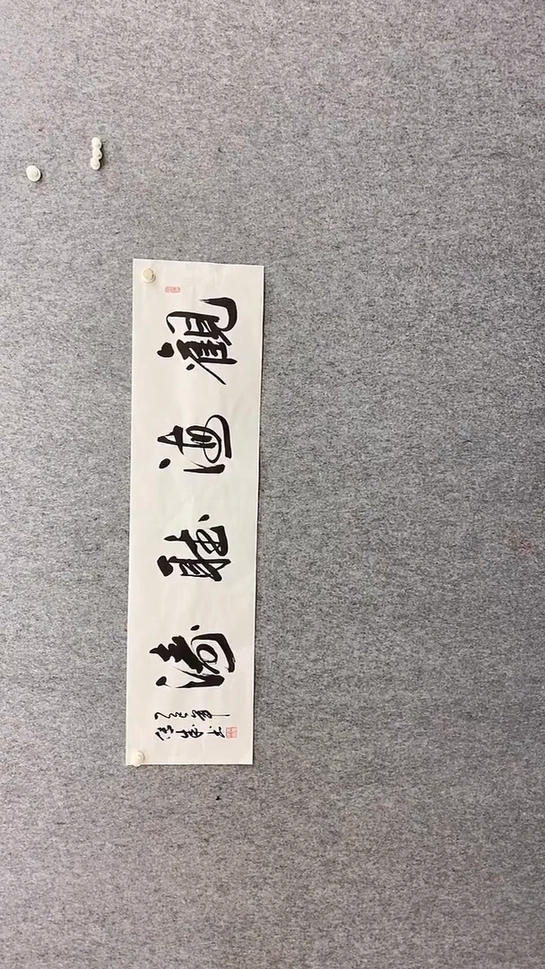 书法宋传成140*35观海听涛 晓雅