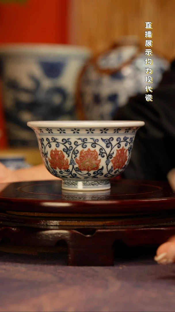 景德镇手工手绘陶瓷杯