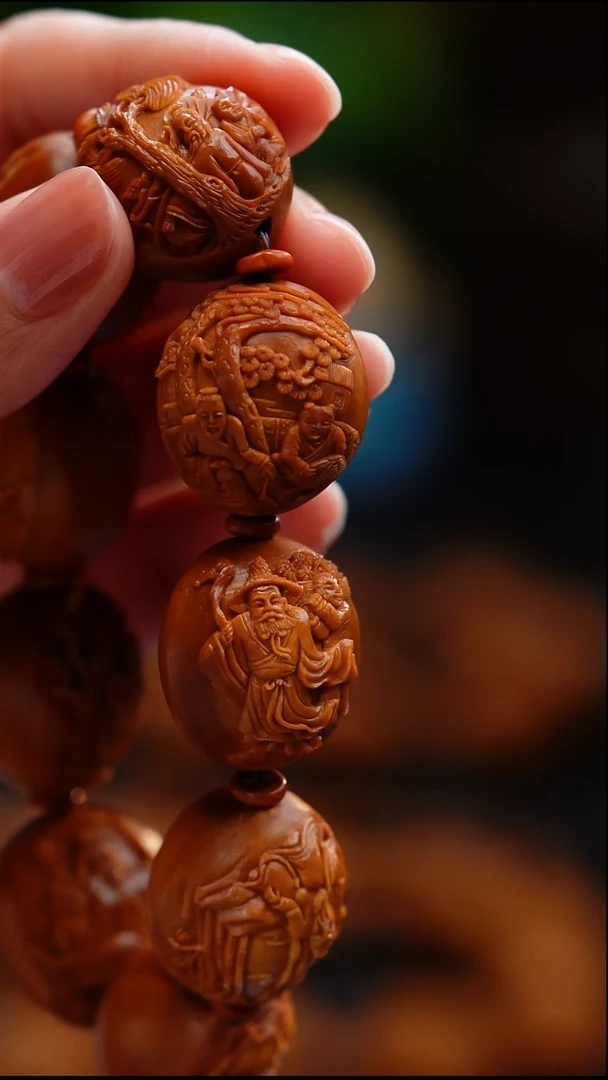 吊坠橄榄核纹*橄榄核
