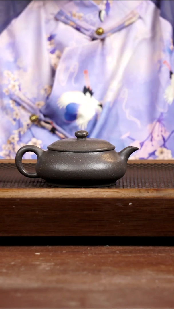 茶壶紫砂8目粗砂天青明炉180CC