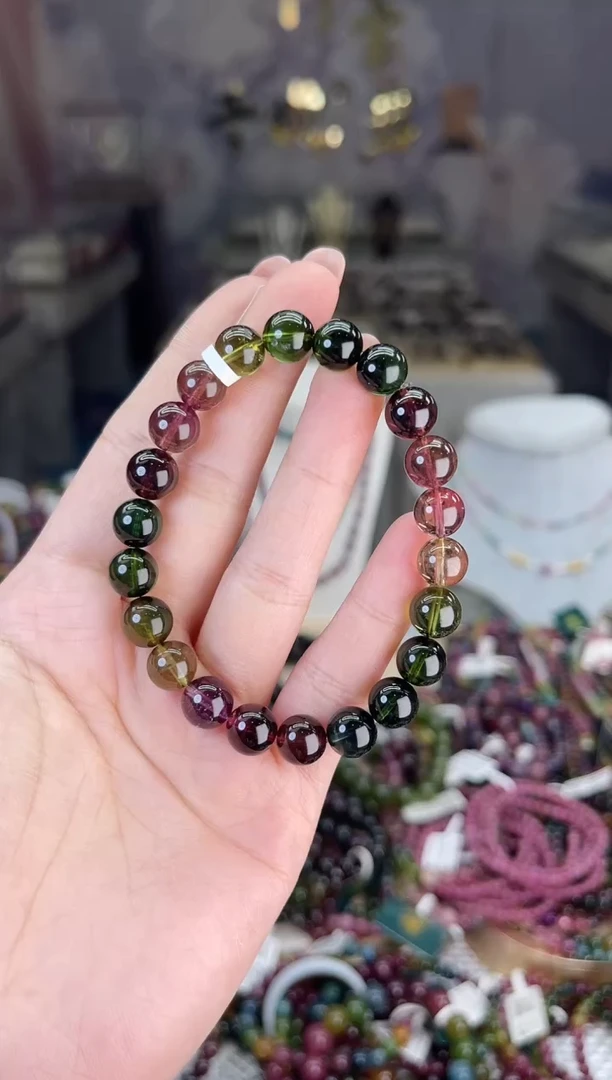 【闪购商品】碧玺/未镶嵌8mm+碧玺单圈多样性发货