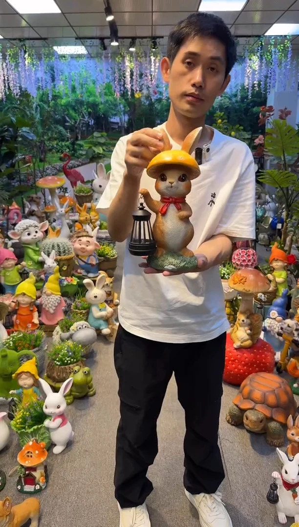 陶瓷花园庭院摆件&00&