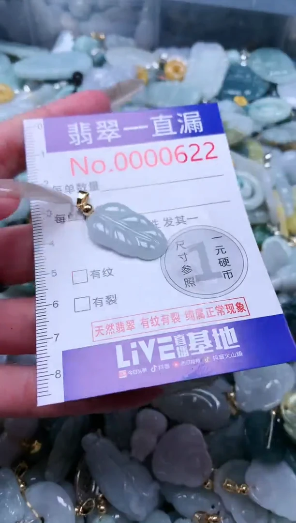 【闪购商品】翡翠吊坠(不含链)未镶嵌622