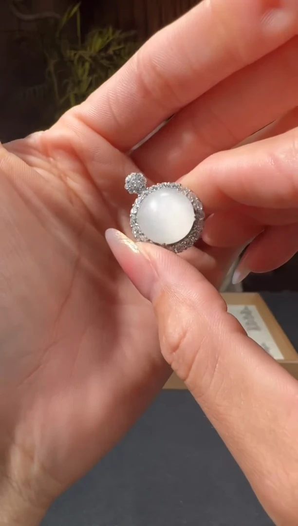 和田玉银S925镶嵌颈饰157赵姐6.5多样性拍一发一