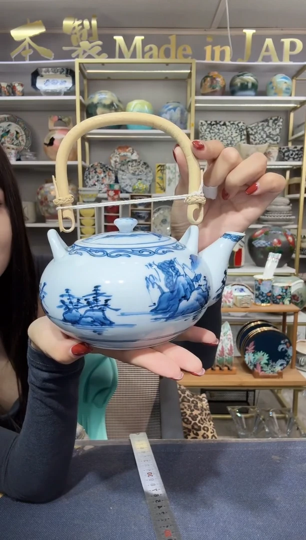 陶瓷有田烧茶壶一只310853