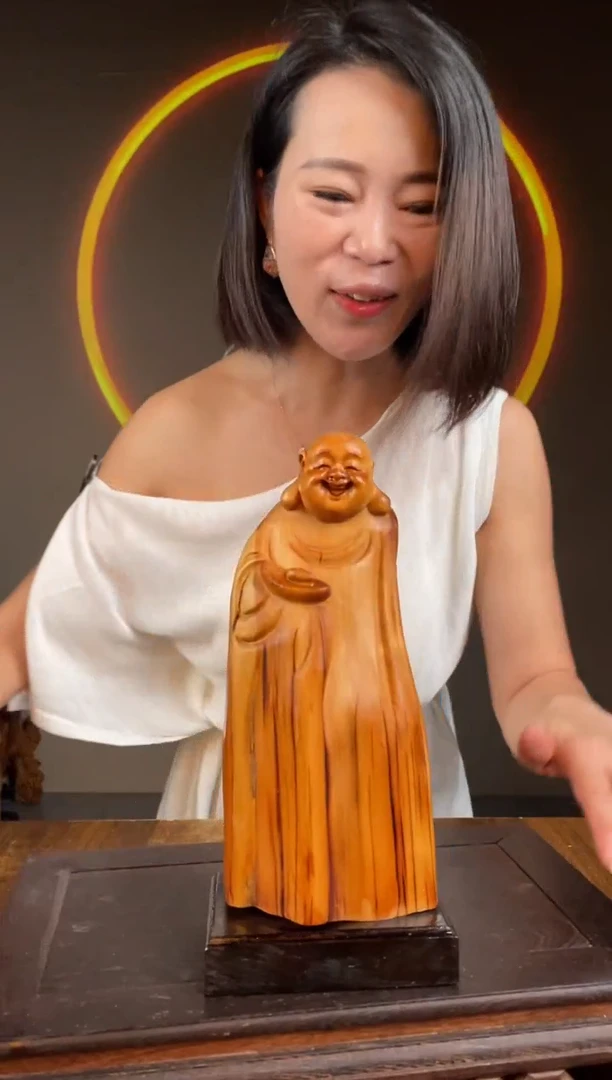 柏木（崖柏）手工摆件,先抢先得! 编号:136