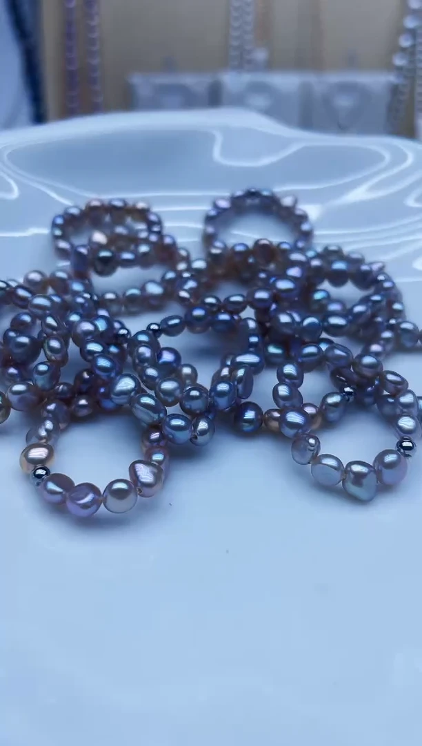 未镶嵌戒指淡水珍珠珍珠戒指多样性发其一