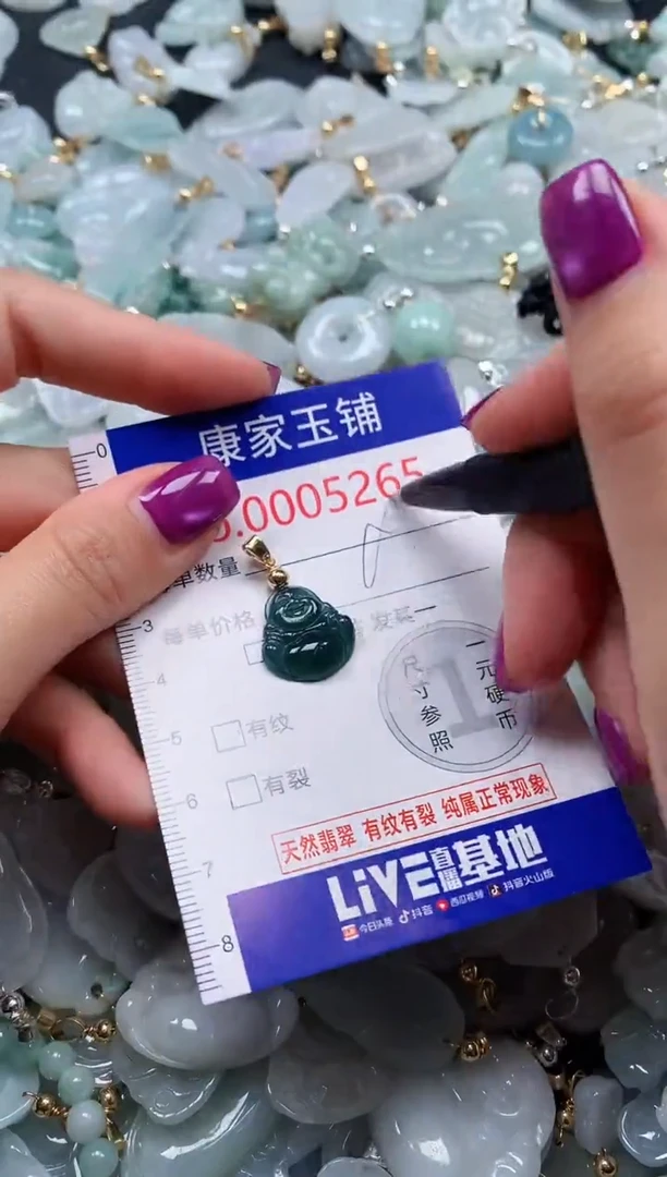 颈饰未镶嵌翡翠5265