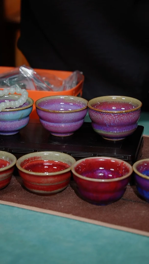 【闪购商品】瓷片63任星航葫芦杯窑变随机+65HTY-7